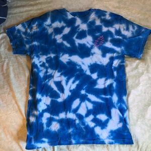 Teton Lightning Bolt Tie Dye Tee
